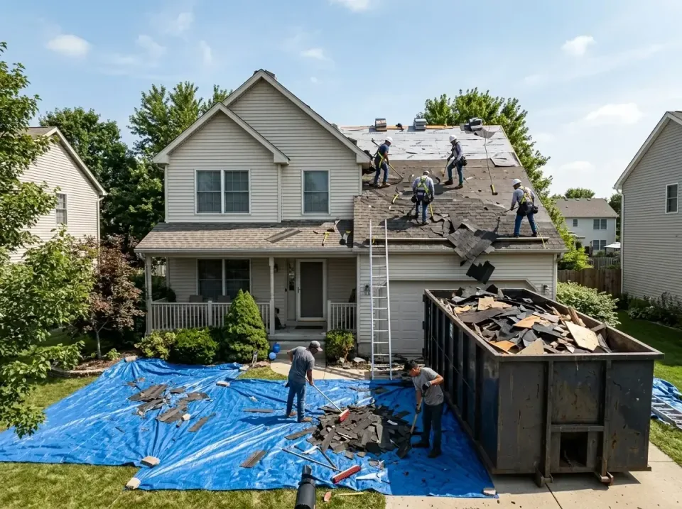 roof-replacement-debris-remova-004 — frequently asked questions, Cheapest Dumpster Rentals in Charleston, AR